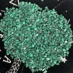 Malachite Chips 7-9mm Crystal Crushed Chips Free Shipping
