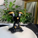Obsidian Eevee Carving 59mm Crystal Pokemon Collection Gift Free Shipping Evoli