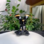 Obsidian Eevee Carving 59mm Crystal Pokemon Collection Gift Free Shipping Evoli
