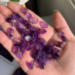 Amethyst Gravel Good Amethyst 7-9mm Crystal Chips Free Shipping