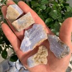 Blue Lace Agate Polished Stone Crystal Wholesale Free Shipping