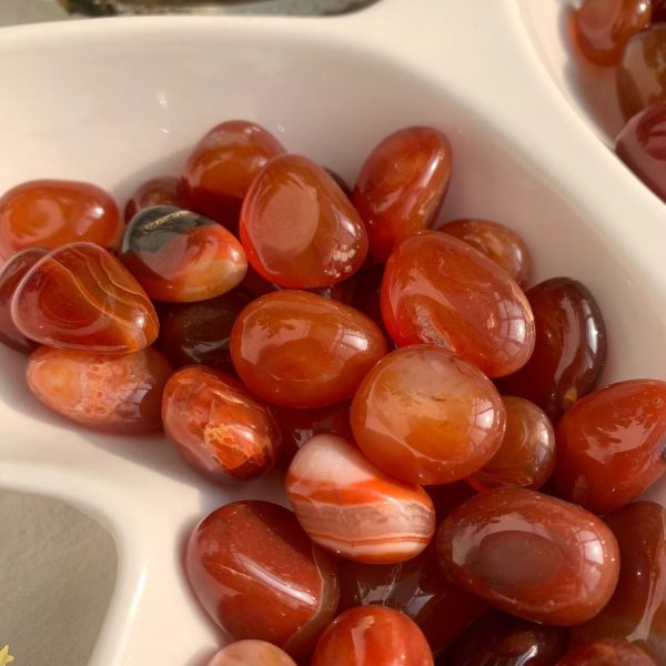 Carnelian Gravel 15-20mm Crystal Tumbled Stone Wholesale Free Shipping