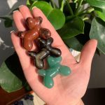 Crystal Balloon Dog Carving 40mm Crystal Wholesale