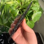 Crystal Knife Hand Knapped Obsidian Opalite Knives Craft Home Decoration Free Shipping