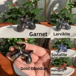 Crystal Balloon Dog Carving 40mm Crystal Wholesale