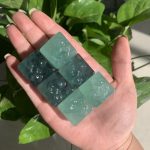 Green Fluorite Knot Gift Box Carving Crystal Wholesale Free Shipping