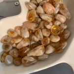 Heated Citrine Gravel 10-15mm Crystal Tumbled Stone Wholesale Free Shipping