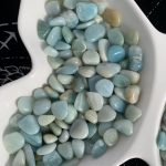 Sky Blue Amazonite Gravel Crystal Chips Small Tumbled Stone Free Shipping