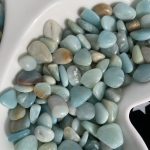 Sky Blue Amazonite Gravel Crystal Chips Small Tumbled Stone Free Shipping