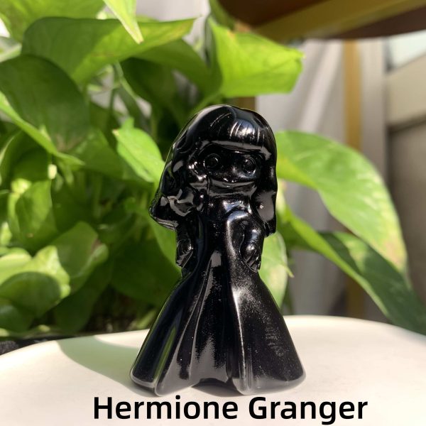 Obsidian Harry Potter Carving 60mm Free Shipping