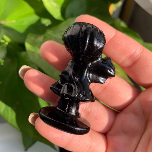 Obsidian Harry Potter Carving 60mm Free Shipping