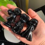 Obsidian Harry Potter Carving 60mm Free Shipping