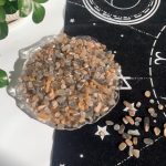 Black Sunstone Chips 5-7mm Crystal Chips Wholesale Free Shipping