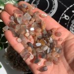Black Sunstone Chips 5-7mm Crystal Chips Wholesale Free Shipping