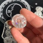 Cracked Quartz Tumbled Stone 20-30mm Crystal Tumbles Wholesale Free Shipping
