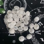 Cracked Quartz Tumbled Stone 20-30mm Crystal Tumbles Wholesale Free Shipping