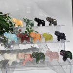 Crystal Elephant 40mm Crystal Animal Carving Free Shipping