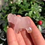 Crystal Elephant 40mm Crystal Animal Carving Free Shipping