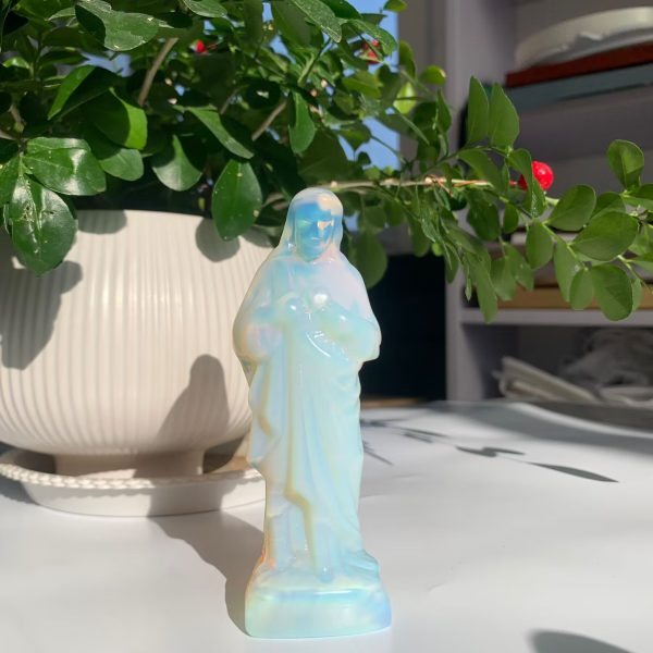 Crystal Jesus Statue 100mm Crystal Wholesale Free Shipping