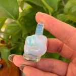 Crystal Middle Finger Carving 40mm Fu*k You Free Shipping