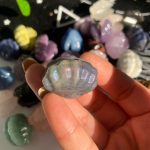 Crystal Sea Shell 30mm Crystal Carving Wholesale Free Shipping