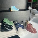 Crystal Sneakers Carving 50mm Nike Collection Free Shipping