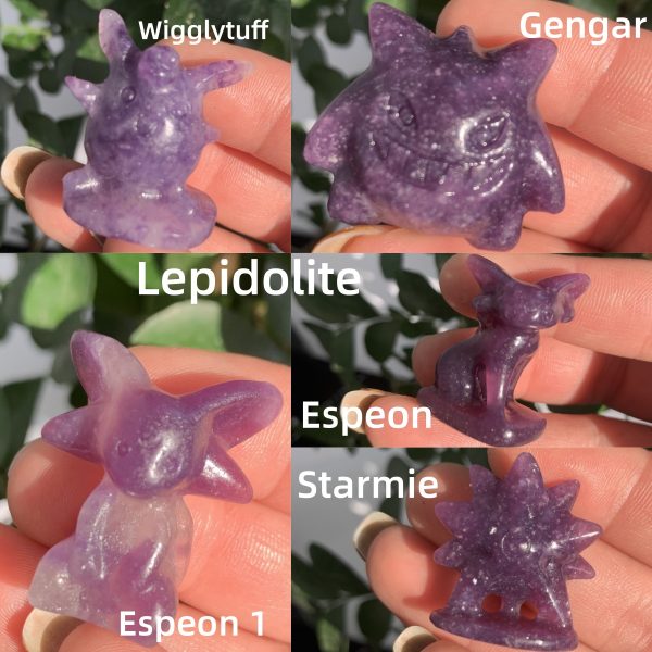 Mini Crystal Pokemon Collection Free Shipping