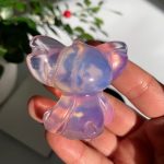 Opalite Stitch Crystal Lilo Stitch Carving Free Shipping