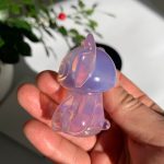 Opalite Stitch Crystal Lilo Stitch Carving Free Shipping