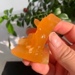 Orange Calcite SpongeBob SquarePants Sitting 45mm Free Shipping