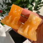 Orange Calcite SpongeBob SquarePants Sitting 45mm Free Shipping
