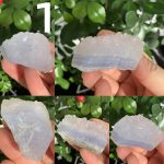 Raw Blue Lace Agate Chalcedony Stone Free Shipping