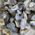 Raw Blue Lace Agate Chalcedony Stone Free Shipping