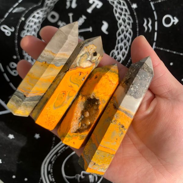 Bumblebee Jasper Tower Eclipse Jasper Point Free Shipping