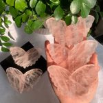 Crystal Butterfly Carving 95mm Free Shipping