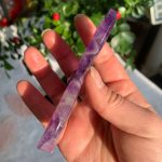 Crystal Butterfly Carving 95mm Free Shipping