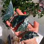 Crystal Butterfly With Metal Shelf Free Shipping