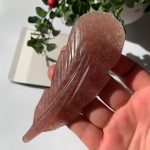 Crystal Feather Carving Free Shipping