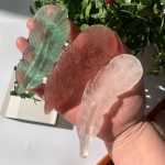 Crystal Feather Carving Free Shipping