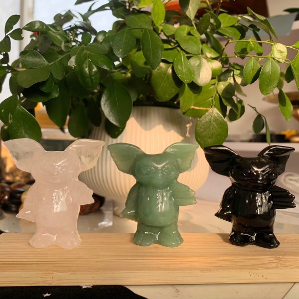 Crystal Gremlin Statue 60mm Free Shipping