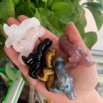Crystal Penisaurus Carving 50mm Dinosaur Penis Free Shipping