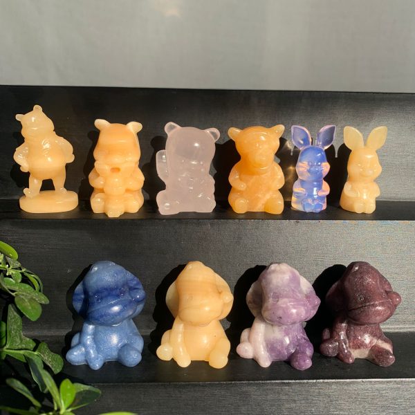 Crystal Winnie The Pooh Cartoon 58mm Free Shipping