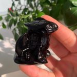 Obsidian Toothless Statue 70mm 50mm Toothless Crystal Wholesale Free Shipping