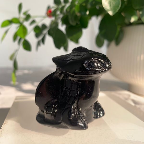 Obsidian Toothless Statue 70mm 50mm Toothless Crystal Wholesale Free Shipping