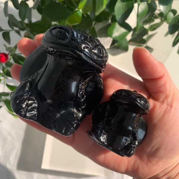 Obsidian Toothless Statue 70mm 50mm Toothless Crystal Wholesale Free Shipping