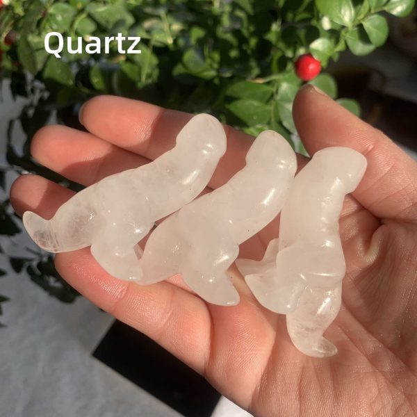 Crystal Penisaurus Carving 50mm Dinosaur Penis Free Shipping