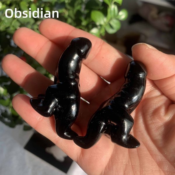Crystal Penisaurus Carving 50mm Dinosaur Penis Free Shipping