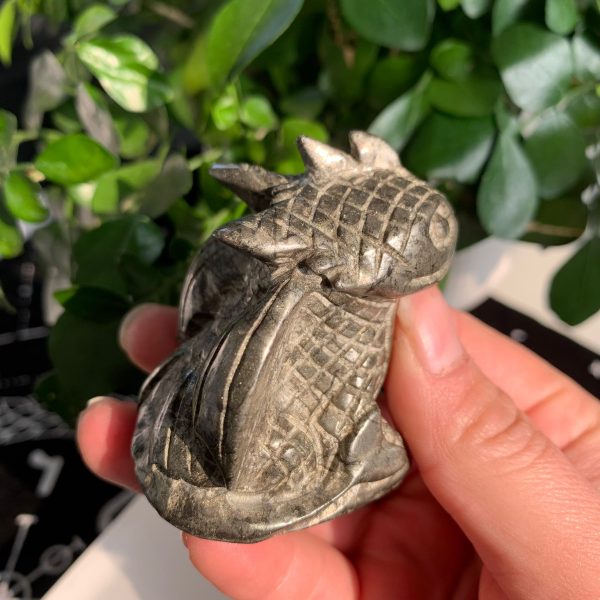 Pyrite Toothless Statue Crystal The Dragon Gift Free Shipping
