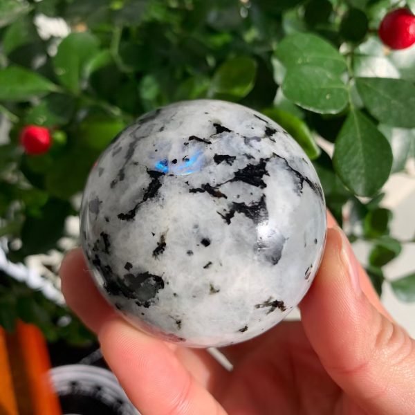 Rainbow Moonstone Sphere Ball Free Shipping
