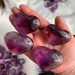 Amethyst Heart Carving Free Shipping
